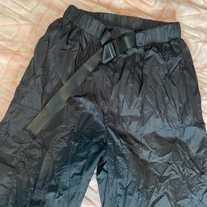 Wind Breaker Joggers with Buckle